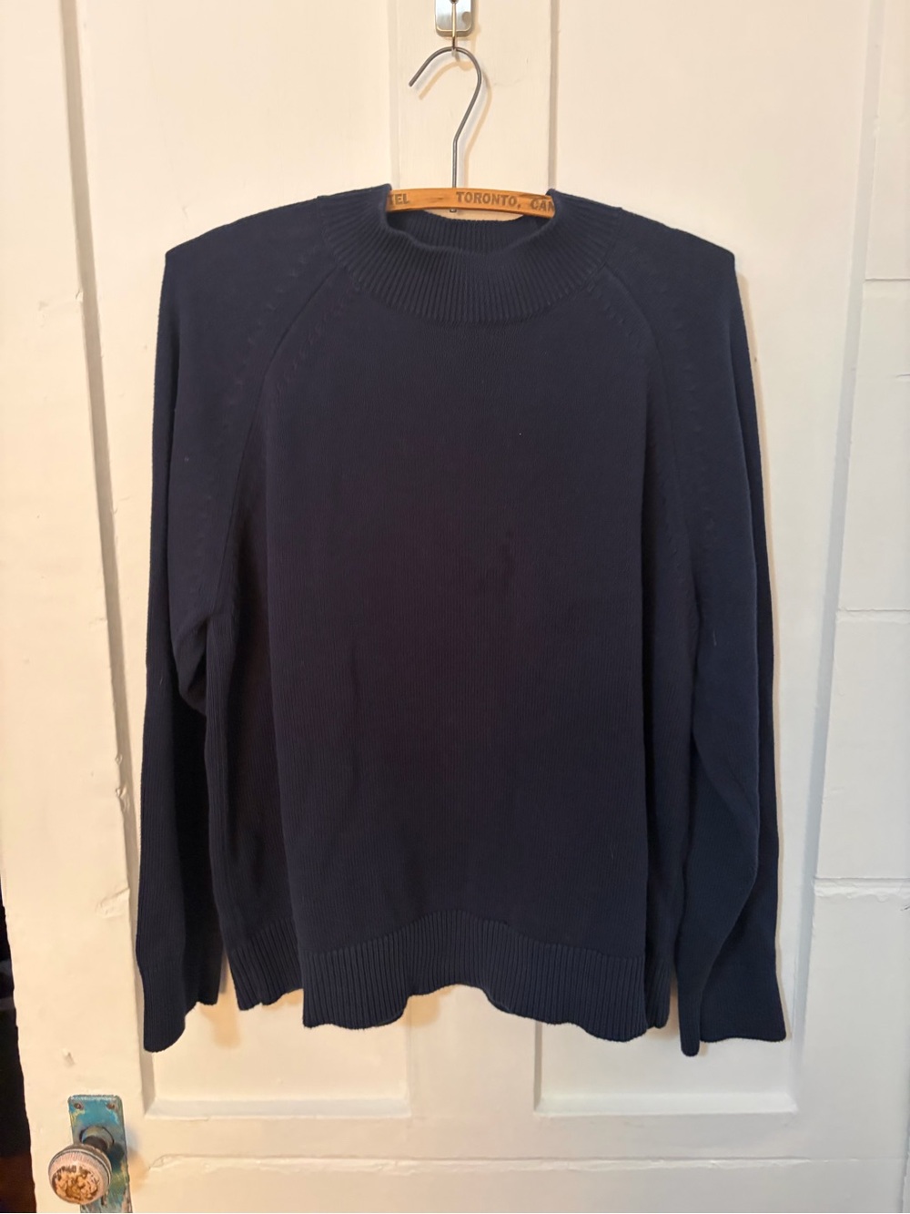 Quince 100% Organic Cotton Mockneck Sweater